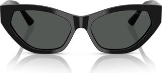 Jimmy Choo London Dark Grey Cat Eye Ladies Sunglasses JC5022B 500087 55