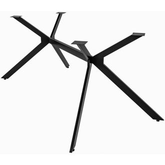 Clp Patas Para Mesa Cascada Negro M