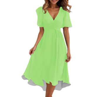 Generic Milk Maid Dresses Women Modest Prom Dress Witch Gowns White Flugfy Simple Beach Maxi Dress Tunic Dresses Size 20 Linen Top Date Night Outfits 91S Fanc