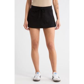 Abound Jersey Miniskort in Black at Nordstrom Rack, Size X-Large