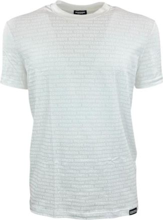 Dsquared2 Casual T-shirt en Slip Set - Heren - T-shirts - Wit - M - Katoen - Tops