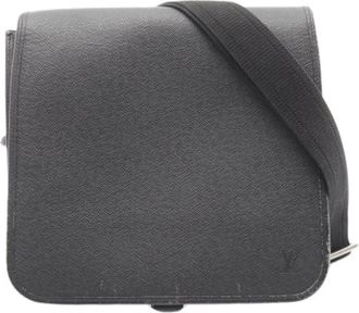 Louis Vuitton Pre-owned Cross Body Bags, male, Black, Size: ONE SIZE Pre-owned Shoulder Bag