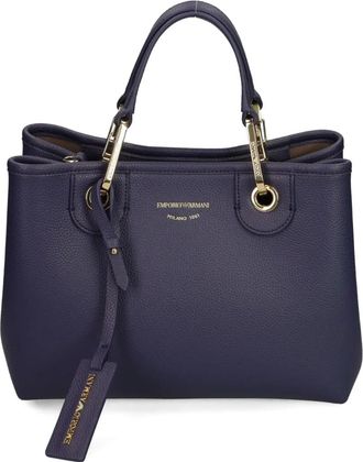 Emporio Armani Borsa tote con doppio manico - Blu