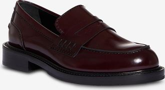 Guglielmo Rotta Lackleder-Mokassins Page Indio