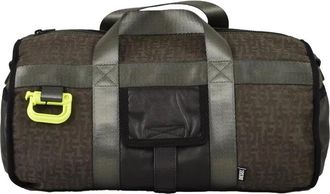 Diesel Textured Grey Cylindrical Bag