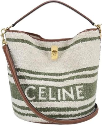 Celine Bolso bombonera Vintage Pre-owned - Pre-owned - Mujer - Blanco - ONE SIZE