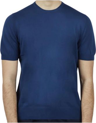 Paolo Fiorillo Uomo, Top, Blu, L, new