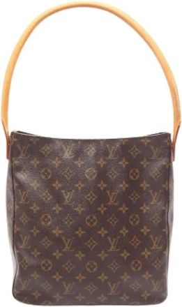 Louis Vuitton Pre-owned Borsa a Spalla Monogram Looping GM - - Pre-owned - Donna - Marrone - ONE SIZE