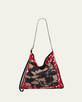 Dries Van Noten Large Hobo Bag