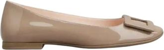 Roger Vivier Flat shoes - female - Roger Vivier - Ballerina Shoes - Beige - 2 UK - Shoes