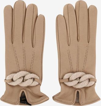 Restelli Guanti Handschuhe mit Ketten
