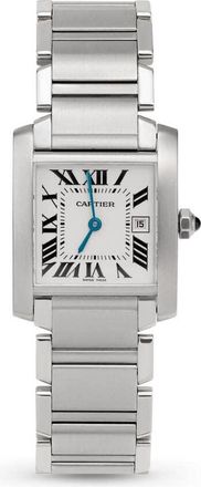 Cartier Pre-owned Cartier Tank Franaise Quartz White Dial Ladies Watch 2465
