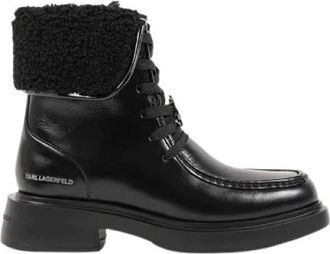 Karl Lagerfeld Kl 41255 - Dames - Winterlaarzen - Zwart - 36 EU - Schoenen