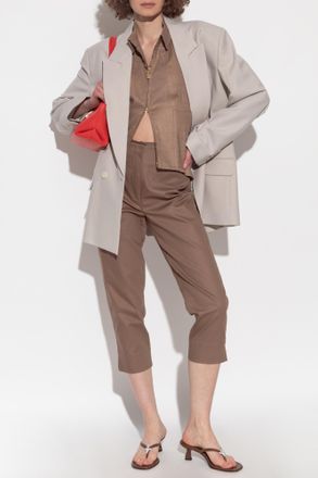 Cult Gaia Top Jill, Womens, Brown