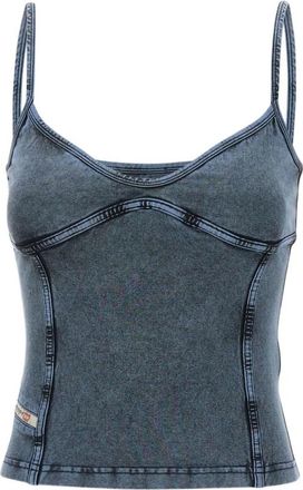 Diesel Donna, Top, Blu, XS, new