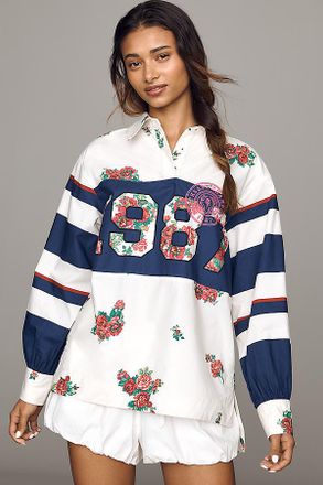 Maeve 100% Cotton Rugby Shirt Top