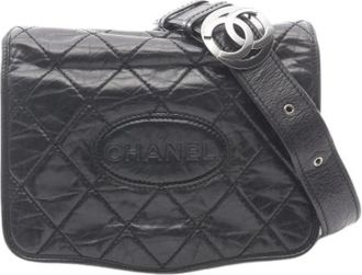 Chanel Pre-owned Vintage Belt Bag - Dames - Vintage Heuptassen - Zwart - ONE Size - Vintage