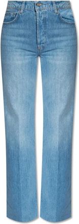 Anine Bing Hugh wide leg jeans - Dames - Regular Fit Jeans - Blauw - W24 - Jeans