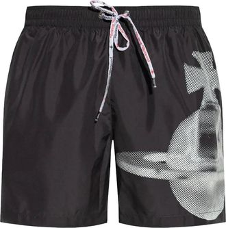 Vivienne Westwood Costume da bagno Pixel Orb - Nero