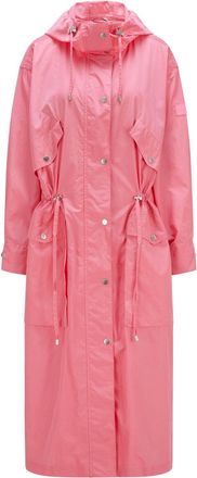 HUGO BOSS Womens C_Palilo Jacket in Pink Polyamide - Size 10 UK
