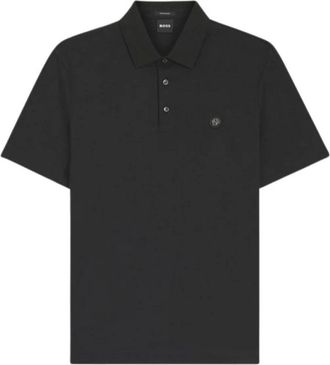 HUGO BOSS Heren, Tops, Zwart, Maat: XL Katoen