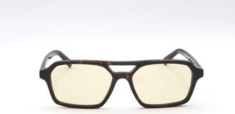 Maison Margiela 56mm Pilot Sunglasses in Havana at Nordstrom