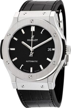 Hublot Pre-owned Hublot Classic Fusion Automatic Black Dial Mens Watch 511.NX.1171.LR