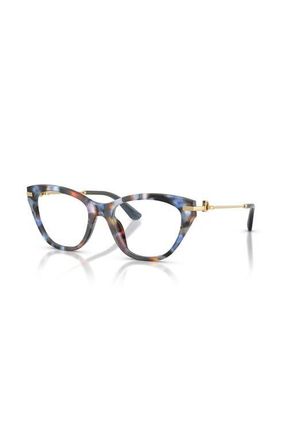 Dolce & Gabbana 53mm Butterfly optical glasses in Blue at Nordstrom
