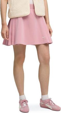 Puma Pleated Miniskirt in Poised Pink at Nordstrom Rack, Size Large