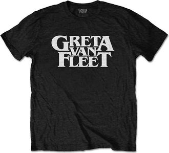 Greta van Fleet GVFTS02MB04 T-Shirt, Black, XL