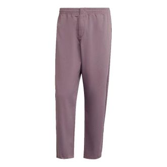 adidas Mens adidas originals C Twill Pant Side Stripe Loose Sports Pants/Trousers/Joggers Light Purple HC8607