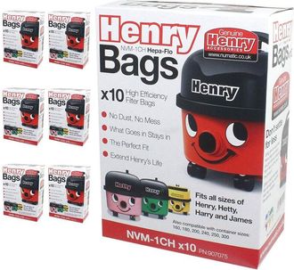 Nova 7 Paquetes De Bolsas De Aspiradora (x10) Para Aspiradora Numantic