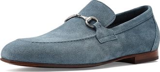 Johnston & Murphy Higgins Bit Loafers Mens Shoes Denim Suede : 11.5 M (D), Leather