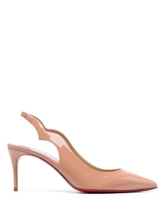 Christian Louboutin With Heel Light And Natural-Donna