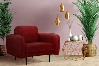 Leonique Sessel »Skidi« mit losem Rückenkissen und Keder oben auf der Armlehne