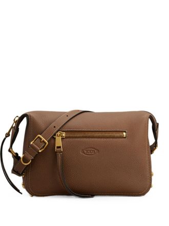 Tod's Tods Metalen stippen mini lederen schoudertas