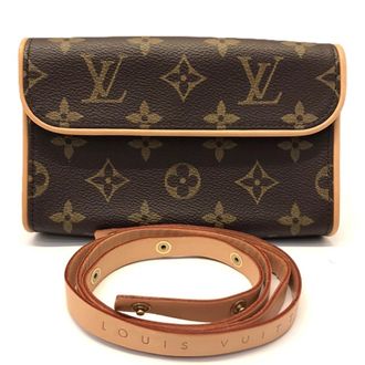 Louis Vuitton Brown Monogram Monogram Pochette Pouch (Pre-Owned)