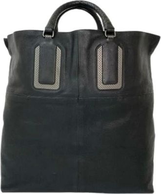 Bottega Veneta Pre-owned Tote Bags, female, Black, Size: ONE SIZE Pre-owned Tote Bag