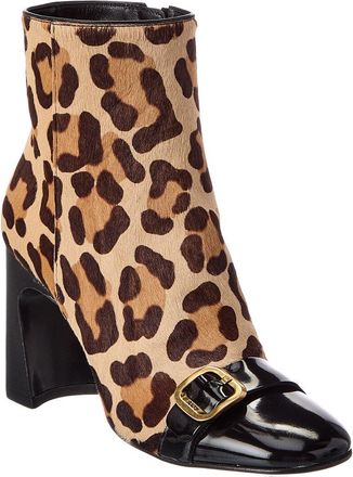 Tod's TodS Haircalf & Leather Bootie