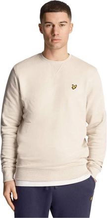 Lyle & Scott Klassiek Sweatshirt - Heren - Sweatshirts - Beige - 2XL - Hoodies & sweatvesten