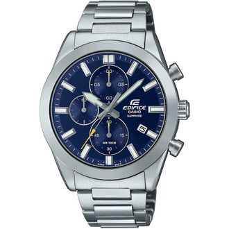 Casio Edifice Mens Silver Watch EFB-710D-2AVUEF Stainless Steel - One Size