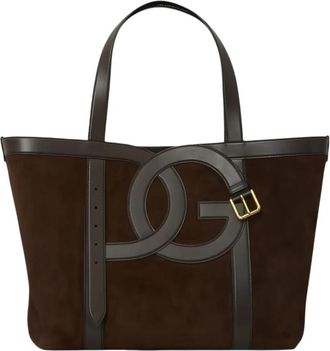 Dolce & Gabbana Tote Bags - Dames - Shoppers - Bruin - ONE Size - Tassen