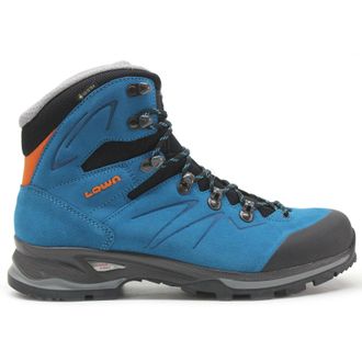 Lowa Badia GTX Suede Textile Womens Lace Up Boots - Turquoise Mandarin - Size:UK 7.5