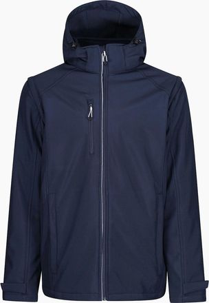 Regatta Mens Regatta Professional Mens 4 in 1 Soft Shell Jacket - Navy - Size: 40/Regular
