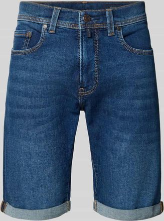 Pierre Cardin Regular Fit Shorts in Denim-Optik in Dunkelblau, Gr&ouml;&szlig;e 30