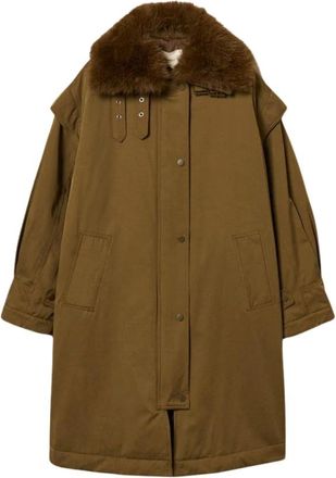Twinset Donna, Cappotti, Verde, XS, new