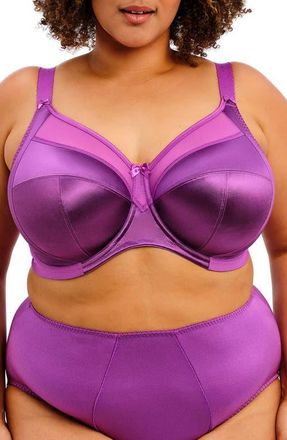 Goddess Keira Full Figure Underwire Bra in Amethyst at Nordstrom, Size 36Ddd