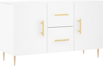 vidaXL Sideboard White 100x36x60 cm Engineered Wood Vidaxl