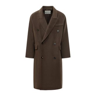 Amaranto Cappotto DP - Heren - Mantel - Bruin - XL - Leer - Jassen