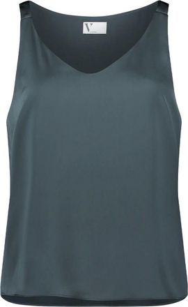 Vera Mont Dames, Tops, Groen, Maat: M Poliester